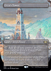 Urza's Tower (Borderless) [Double Masters] | RetroPlay Games