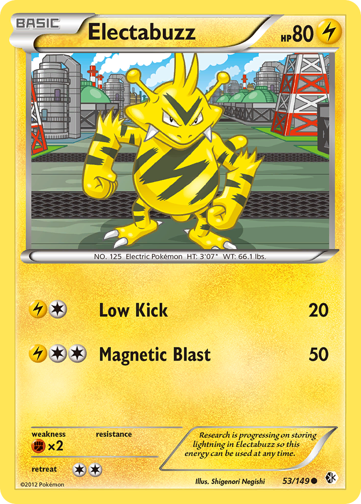 Electabuzz (53/149) [Black & White: Boundaries Crossed] | RetroPlay Games