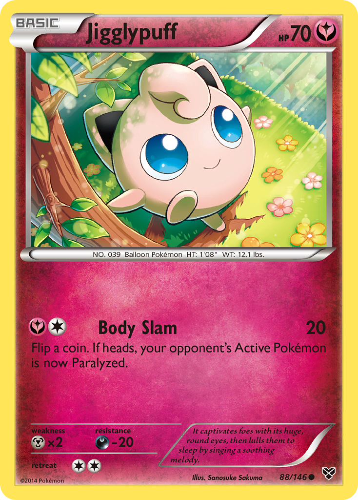 Jigglypuff (88/146) [XY: Base Set] | RetroPlay Games