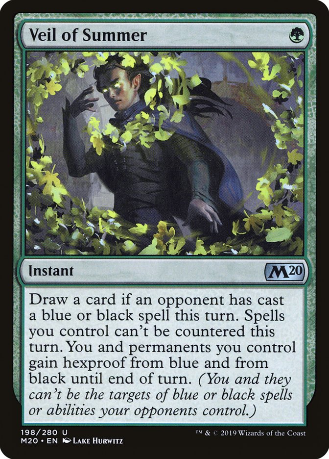 Veil of Summer [Core Set 2020] | RetroPlay Games