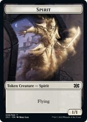 Saproling // Spirit Double-sided Token [Double Masters 2022 Tokens] | RetroPlay Games