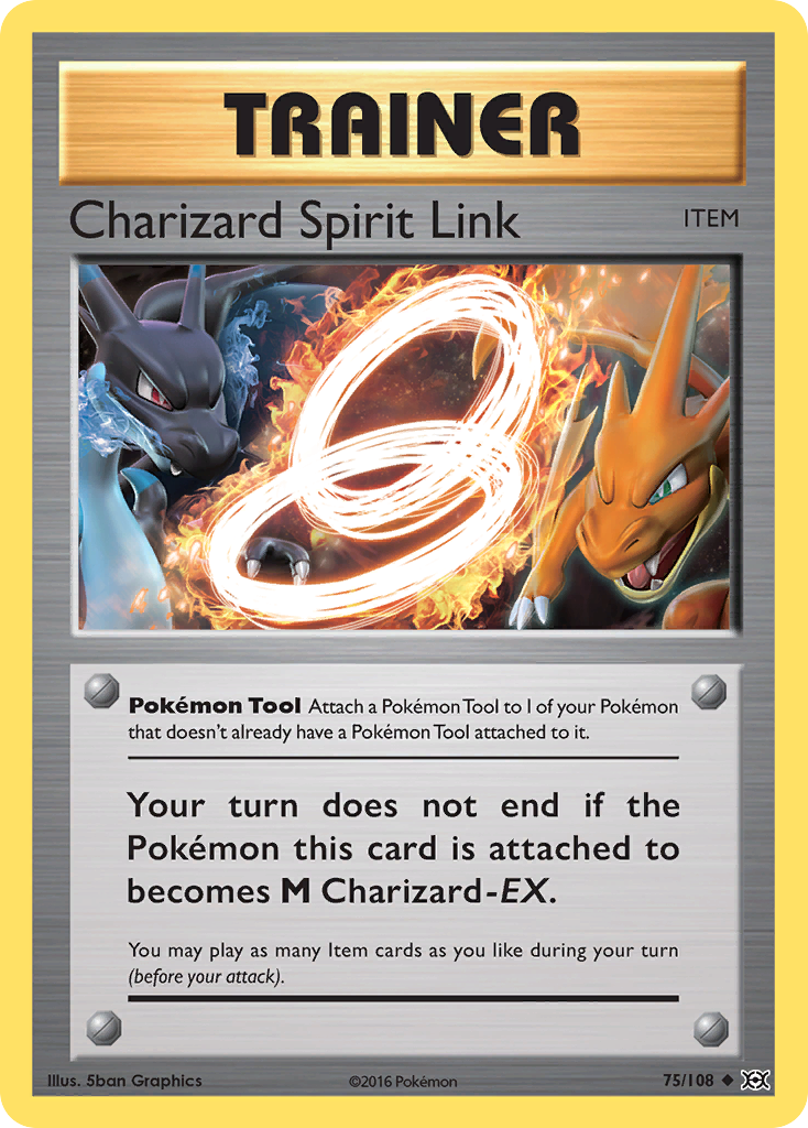 Charizard Spirit Link (75/108) [XY: Evolutions] | RetroPlay Games