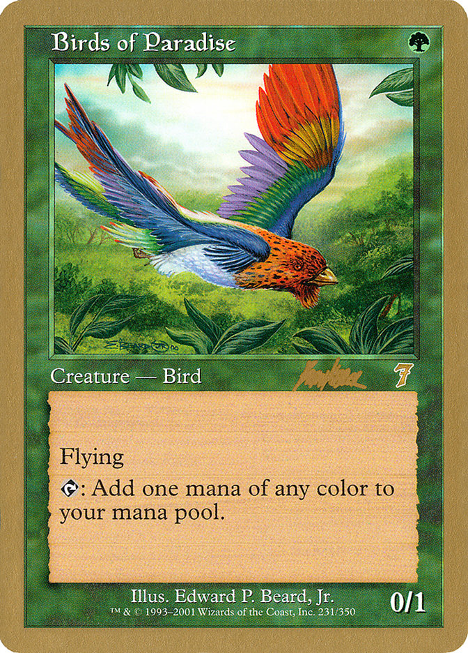 Birds of Paradise (Brian Kibler) [World Championship Decks 2002] | RetroPlay Games