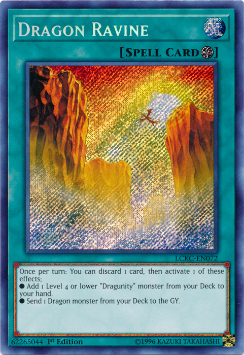 Dragon Ravine [LCKC-EN072] Secret Rare | RetroPlay Games