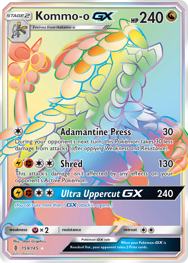 Kommo-o GX (159/145) [Sun & Moon: Guardians Rising] | RetroPlay Games