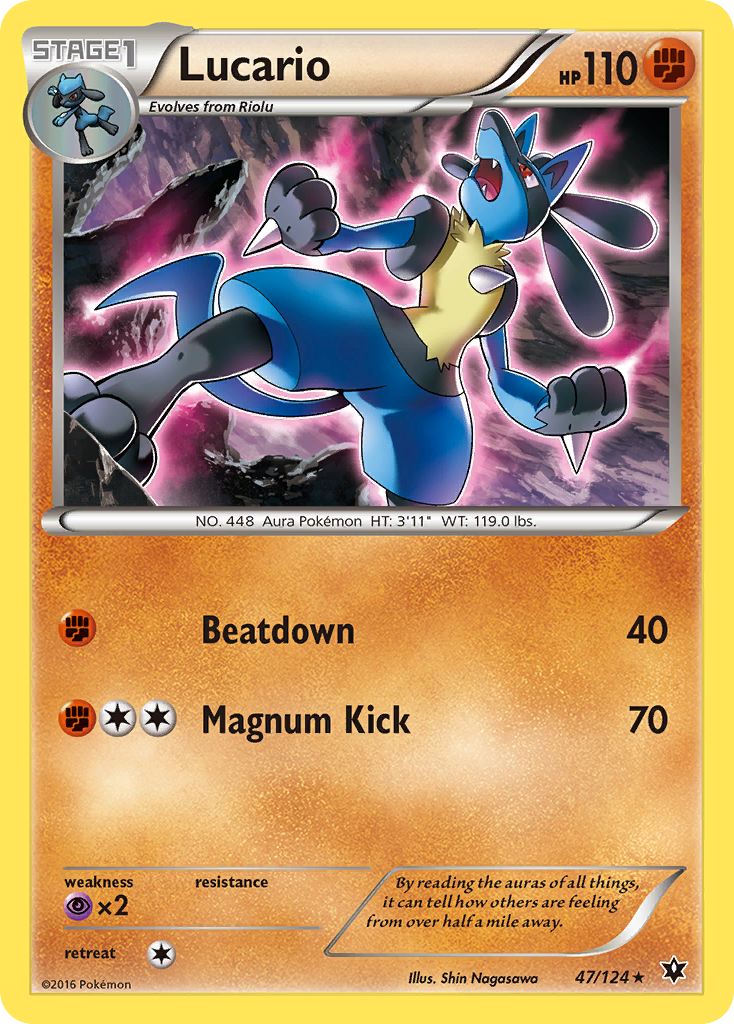 Lucario (47/124) [XY: Fates Collide] | RetroPlay Games