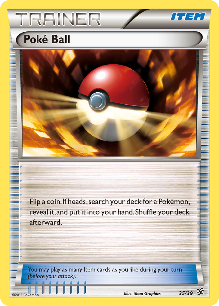 Poke Ball (35/39) [XY: Kalos Starter Set] | RetroPlay Games