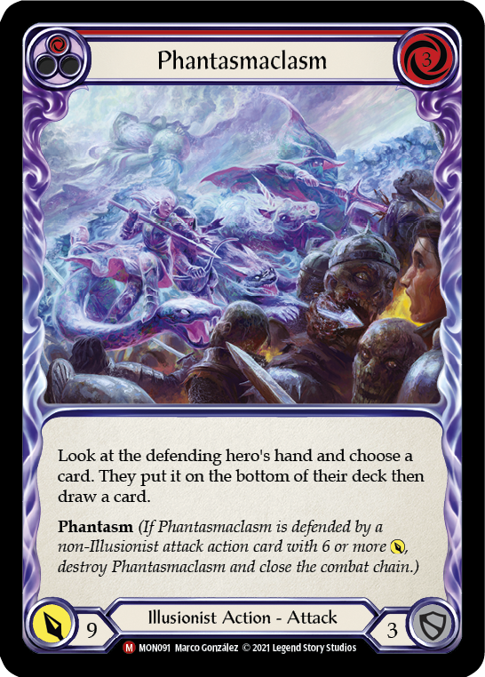 Phantasmaclasm [MON091-RF] (Monarch)  1st Edition Rainbow Foil | RetroPlay Games