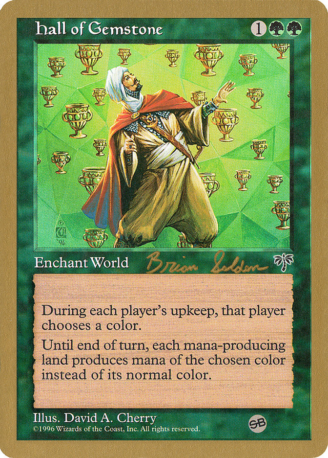 Hall of Gemstone (Brian Selden) (SB) [World Championship Decks 1998] | RetroPlay Games