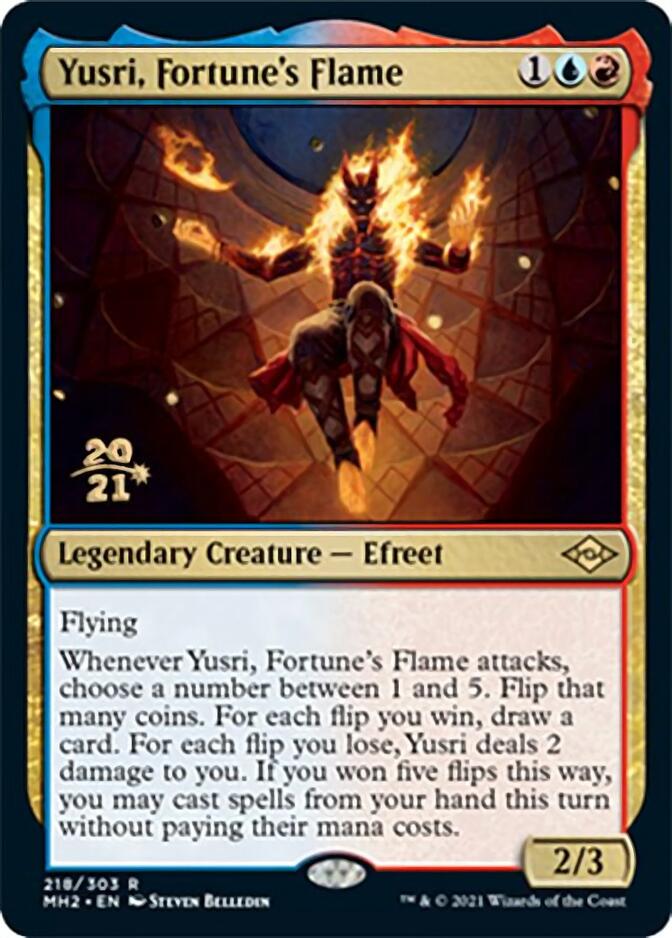 Yusri, Fortune's Flame [Modern Horizons 2 Prerelease Promos] | RetroPlay Games