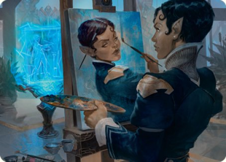 Parnesse, the Subtle Brush Art Card [Streets of New Capenna Art Series] | RetroPlay Games