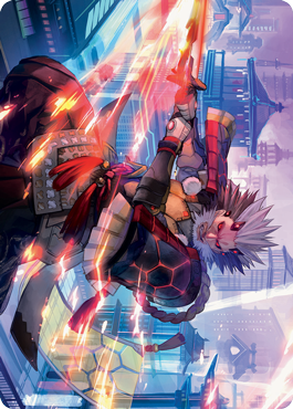Isshin, Two Heavens as One 2 Art Card [Kamigawa: Neon Dynasty Art Series] | RetroPlay Games