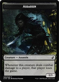 Assassin // Morph Double-sided Token [Commander 2019 Tokens] | RetroPlay Games