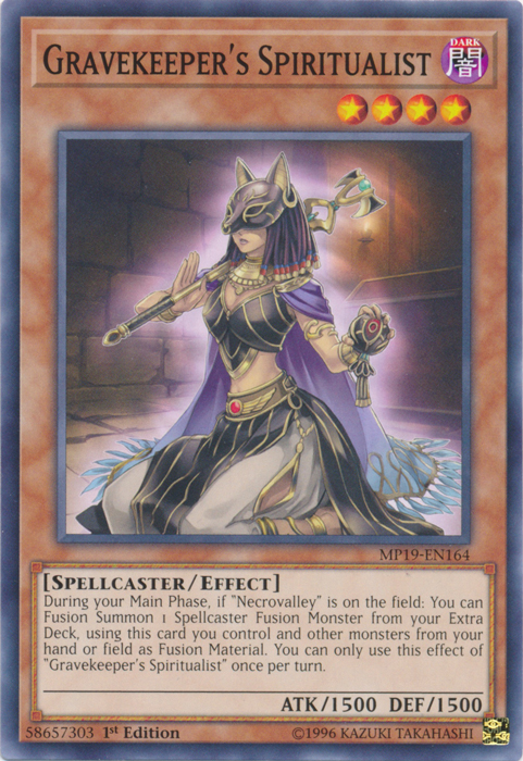 Gravekeeper's Spiritualist [MP19-EN164] Common | RetroPlay Games