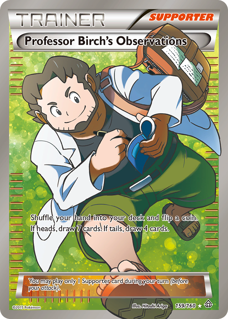 Professor Birch's Observations (159/160) [XY: Primal Clash] | RetroPlay Games