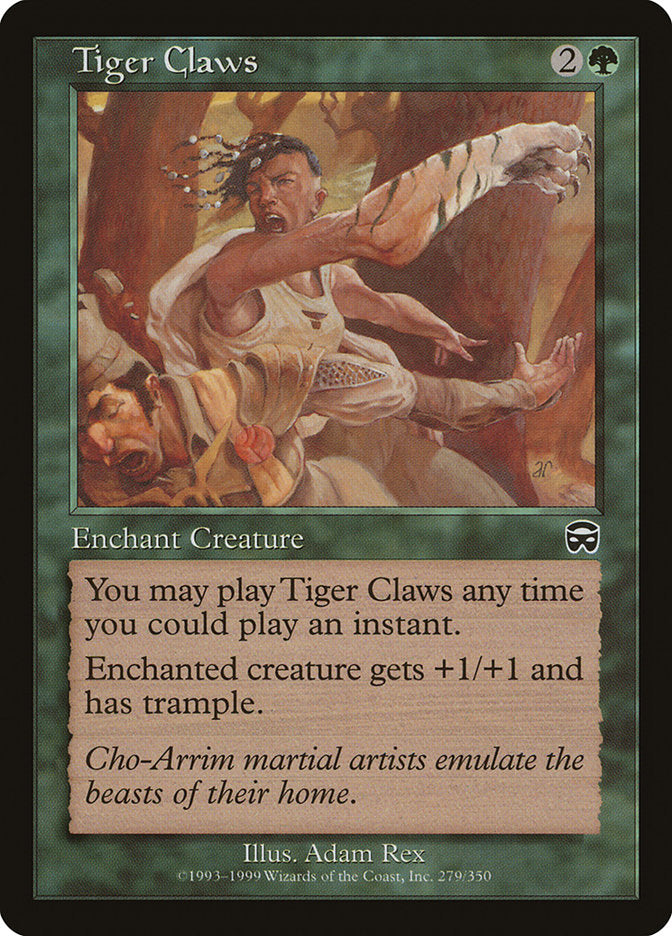 Tiger Claws [Mercadian Masques] | RetroPlay Games
