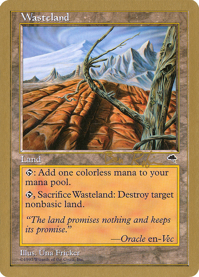 Wasteland (Ben Rubin) [World Championship Decks 1998] | RetroPlay Games