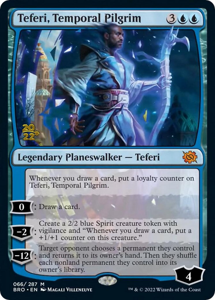 Teferi, Temporal Pilgrim [The Brothers' War: Prerelease Promos] | RetroPlay Games