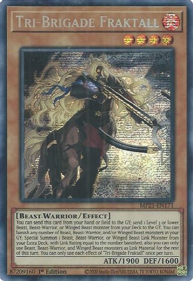 Tri-Brigade Fraktall [MP21-EN171] Prismatic Secret Rare | RetroPlay Games