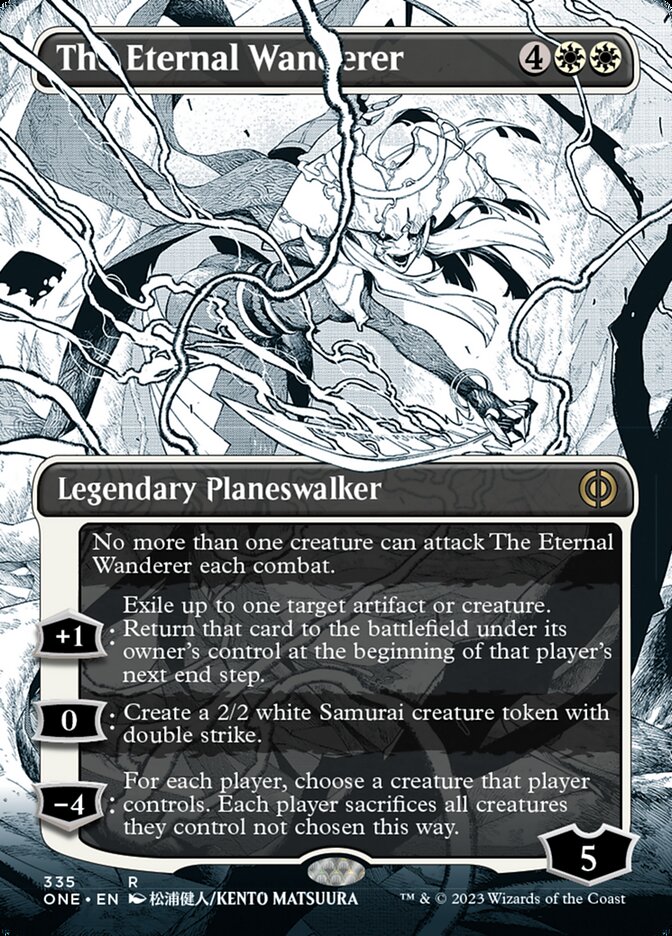 The Eternal Wanderer (Borderless Manga) [Phyrexia: All Will Be One] | RetroPlay Games