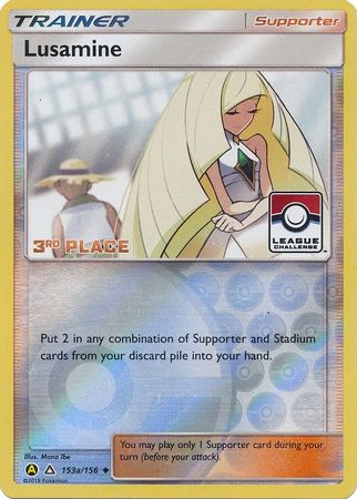 Lusamine (153a/156) (League Challenge Alt Art 3rd Place) [Sun & Moon: Ultra Prism] | RetroPlay Games