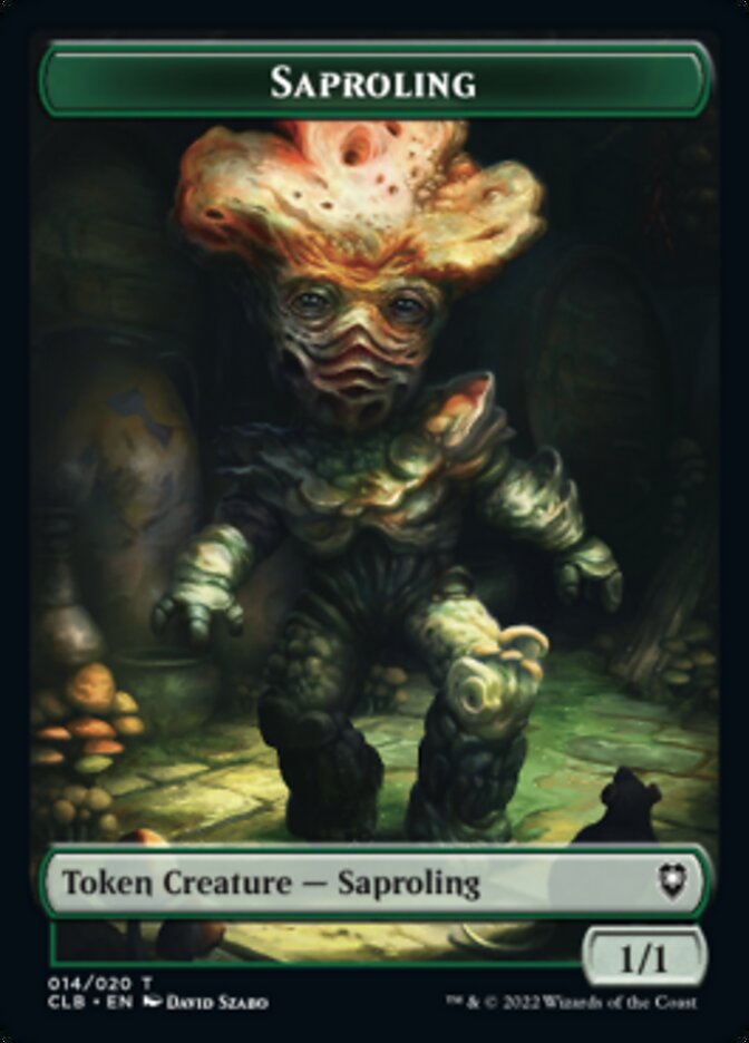 Saproling Token [Commander Legends: Battle for Baldur's Gate Tokens] | RetroPlay Games