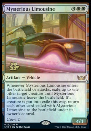 Mysterious Limousine [Streets of New Capenna Prerelease Promos] | RetroPlay Games