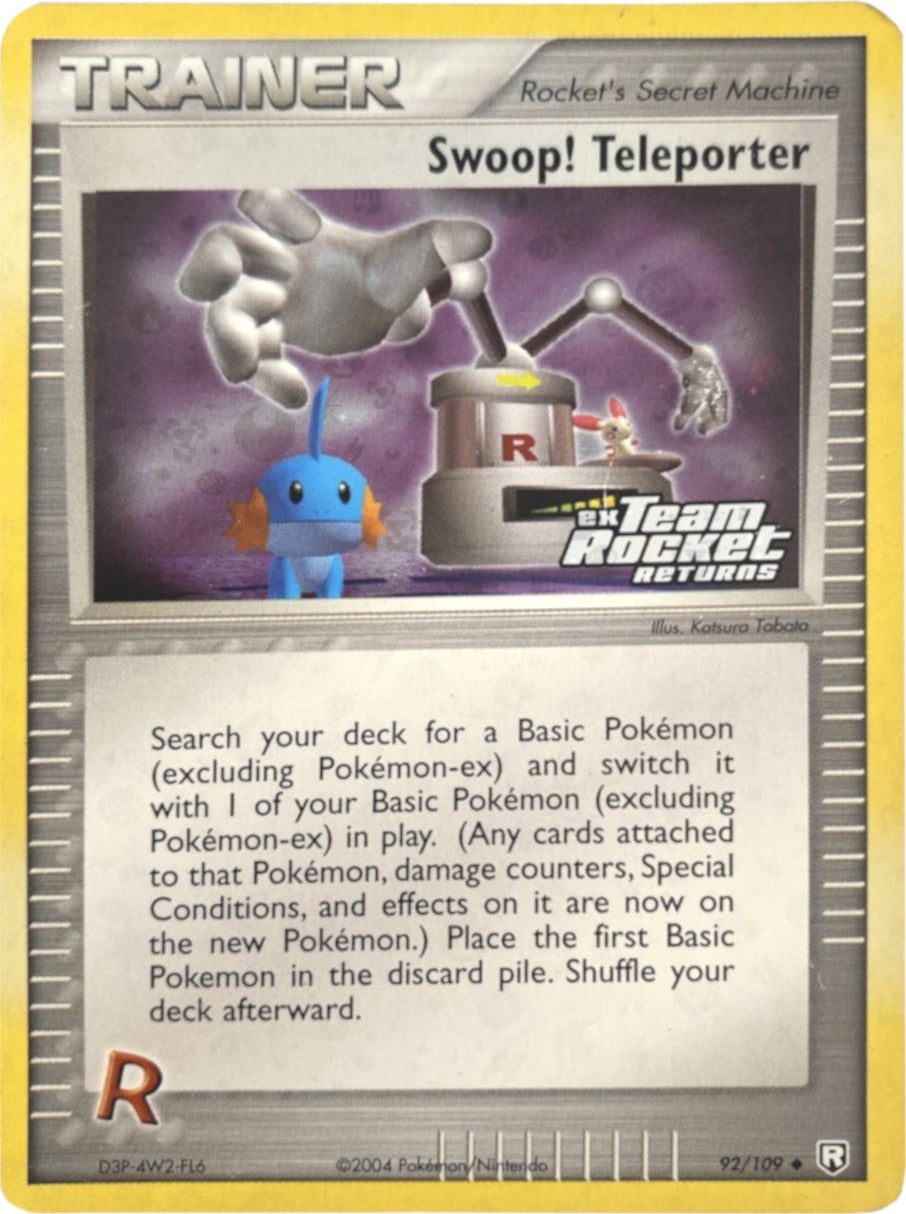 Swoop! Teleporter (92/109) (Stamped) [EX: Team Rocket Returns] | RetroPlay Games