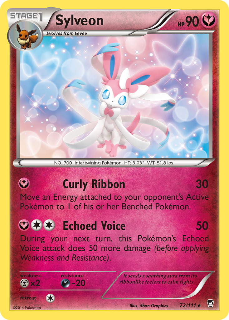 Sylveon (72/111) [XY: Furious Fists] | RetroPlay Games