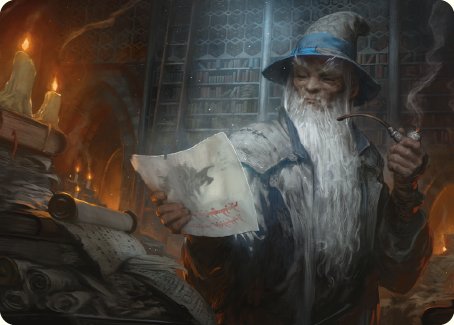 Learn from the Past Art Card [The Lord of the Rings: Tales of Middle-earth Art Series] | RetroPlay Games