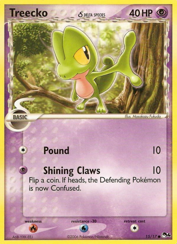 Treecko (15/17) (Delta Species) [POP Series 4] | RetroPlay Games