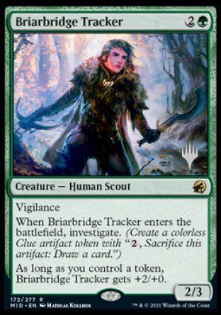 Briarbridge Tracker (Promo Pack) [Innistrad: Midnight Hunt Promos] | RetroPlay Games