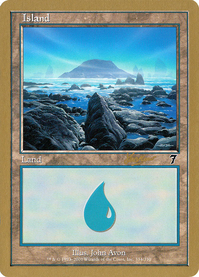 Island (shh334) (Sim Han How) [World Championship Decks 2002] | RetroPlay Games