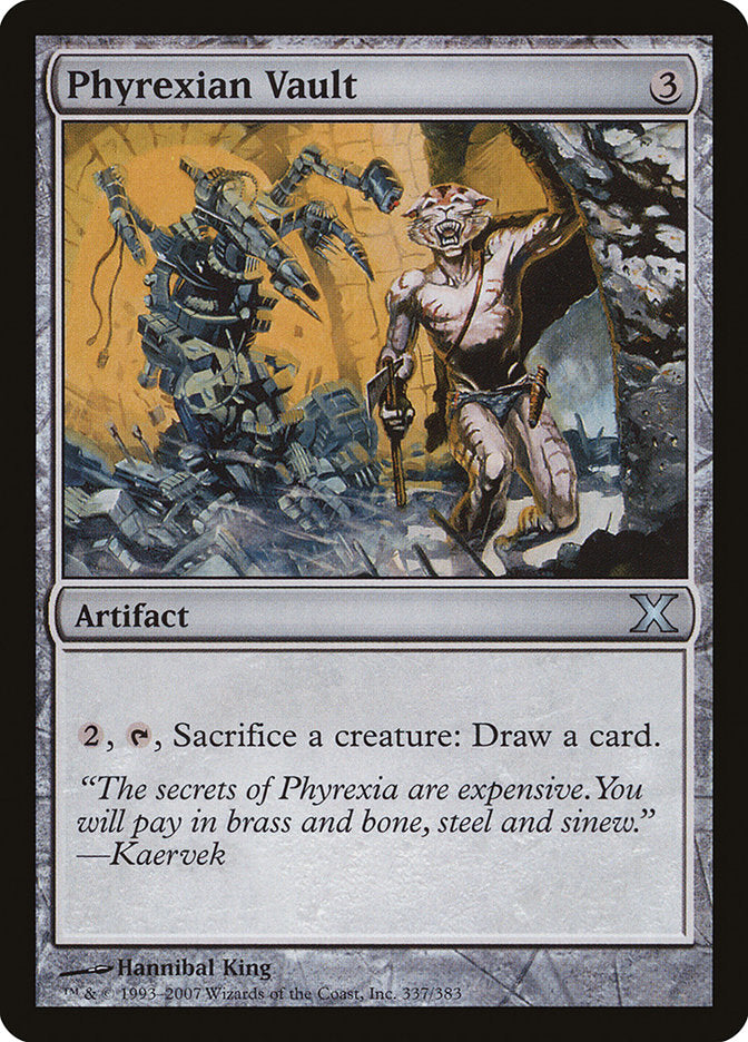 Phyrexian Vault [Tenth Edition] | RetroPlay Games
