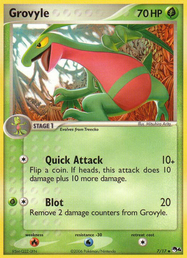 Grovyle (7/17) [POP Series 4] | RetroPlay Games