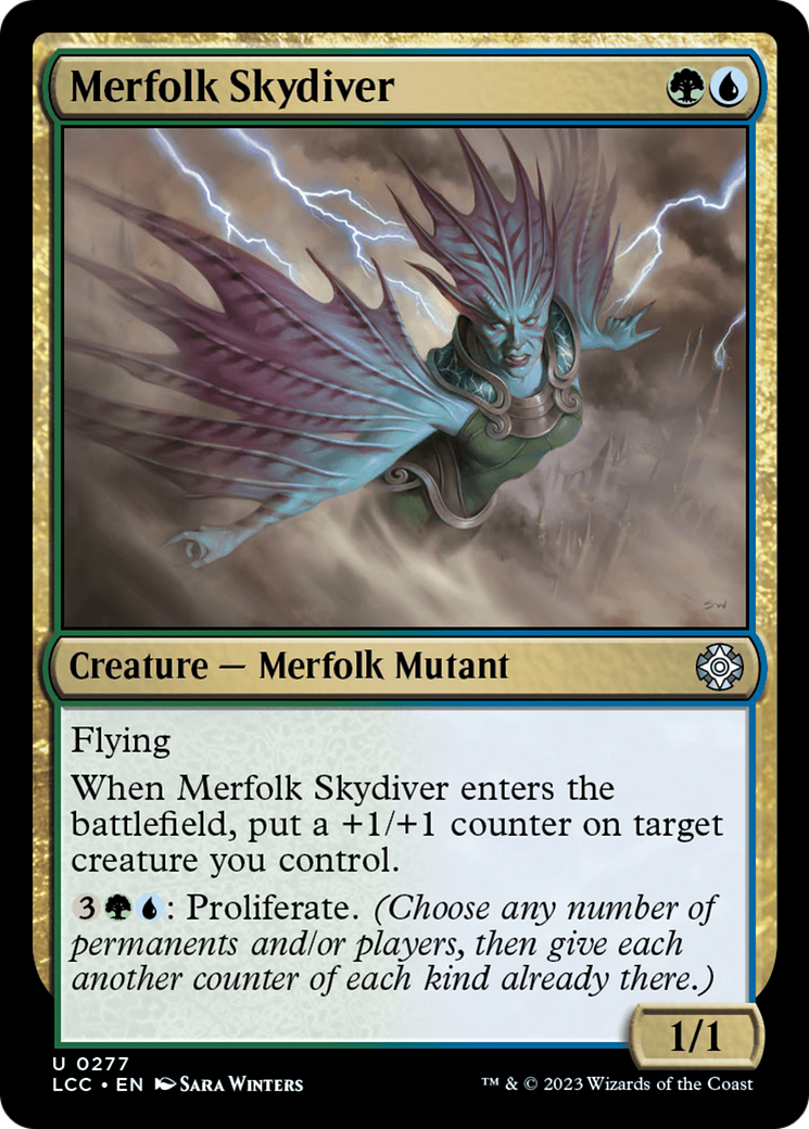 Merfolk Skydiver [The Lost Caverns of Ixalan Commander] | RetroPlay Games