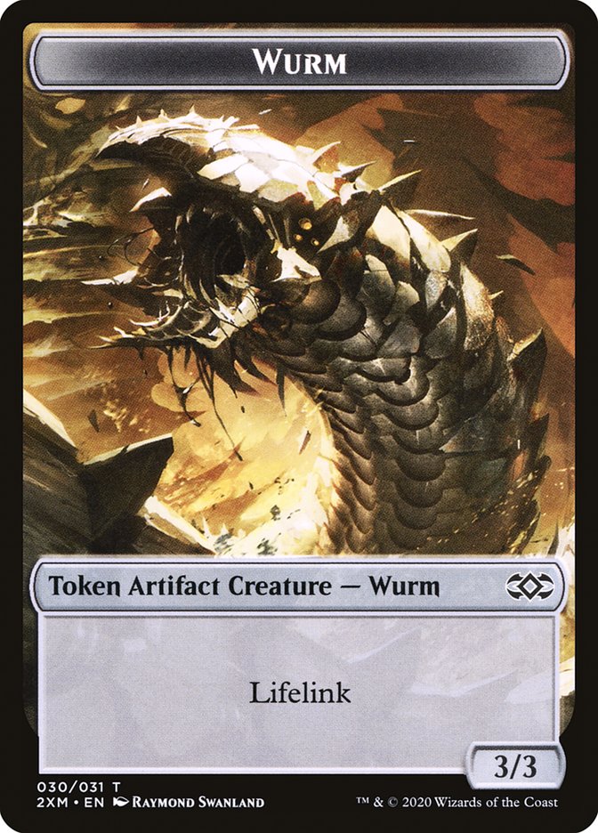 Wurm (030/031) [Double Masters Tokens] | RetroPlay Games