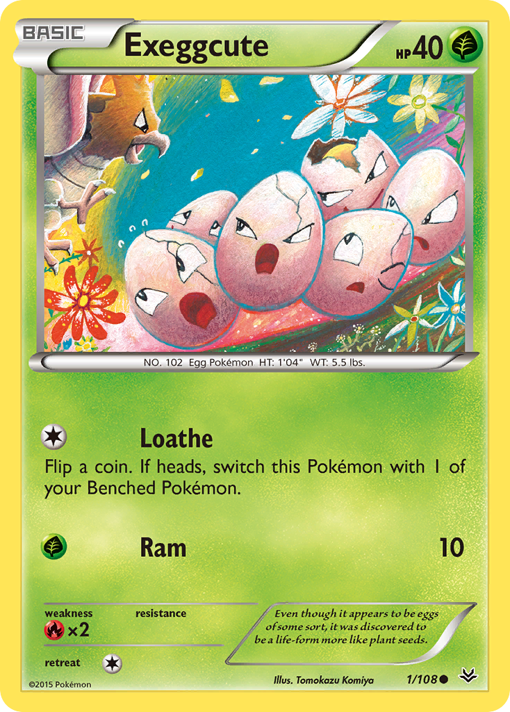 Exeggcute (1/108) [XY: Roaring Skies] | RetroPlay Games