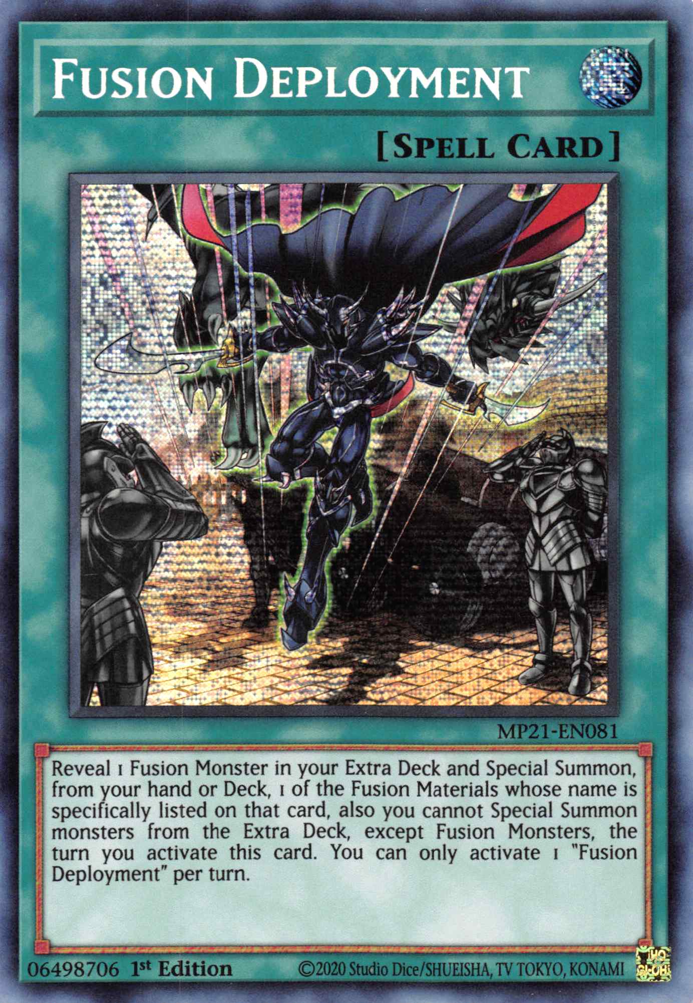 Fusion Deployment [MP21-EN081] Prismatic Secret Rare | RetroPlay Games