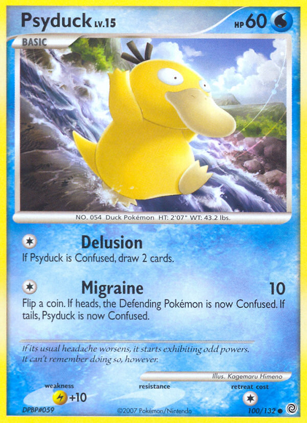 Psyduck (100/132) [Diamond & Pearl: Secret Wonders] | RetroPlay Games