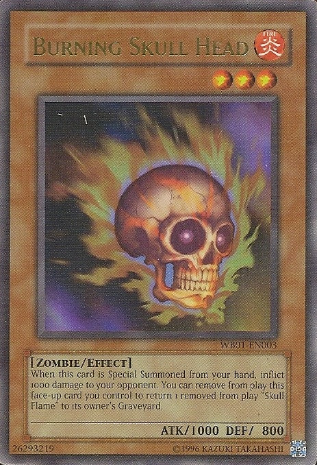 Burning Skull Head [WB01-EN003] Super Rare | RetroPlay Games