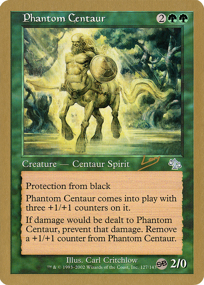 Phantom Centaur (Raphael Levy) (SB) [World Championship Decks 2002] | RetroPlay Games