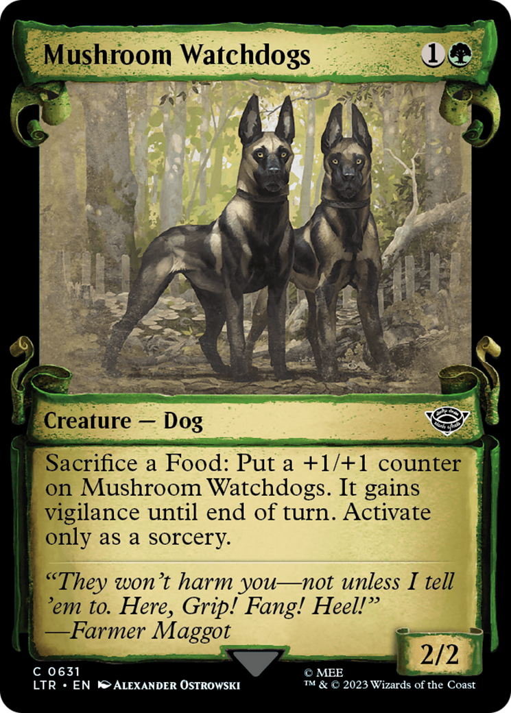 Mushroom Watchdogs [The Lord of the Rings: Tales of Middle-Earth Showcase Scrolls] | RetroPlay Games