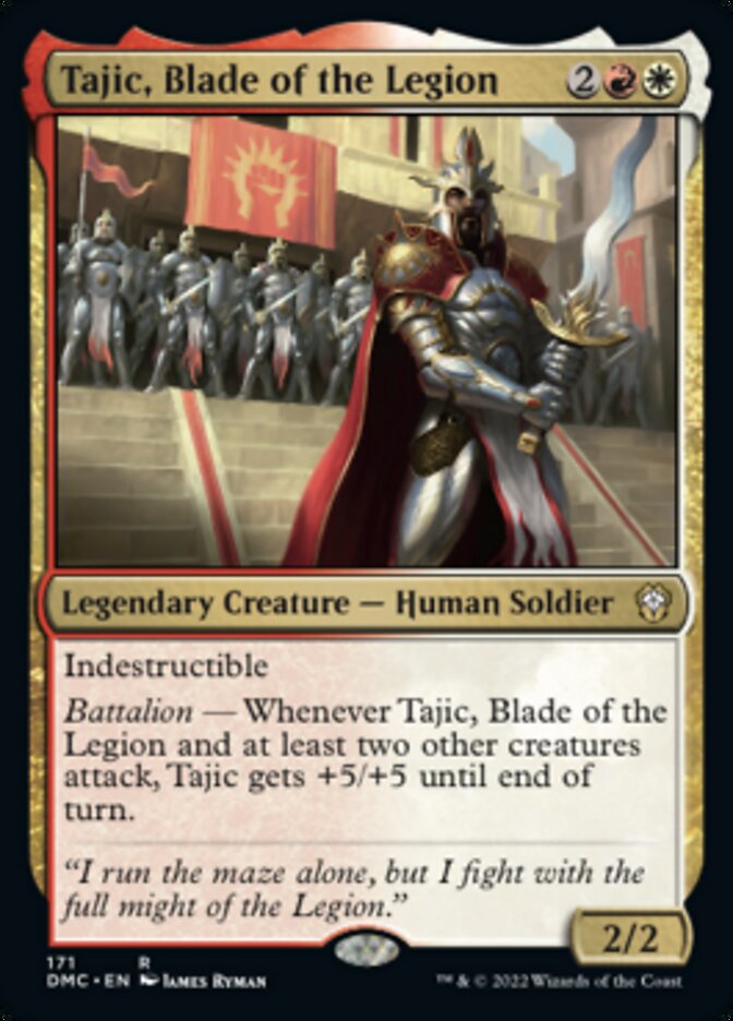 Tajic, Blade of the Legion [Dominaria United Commander] | RetroPlay Games