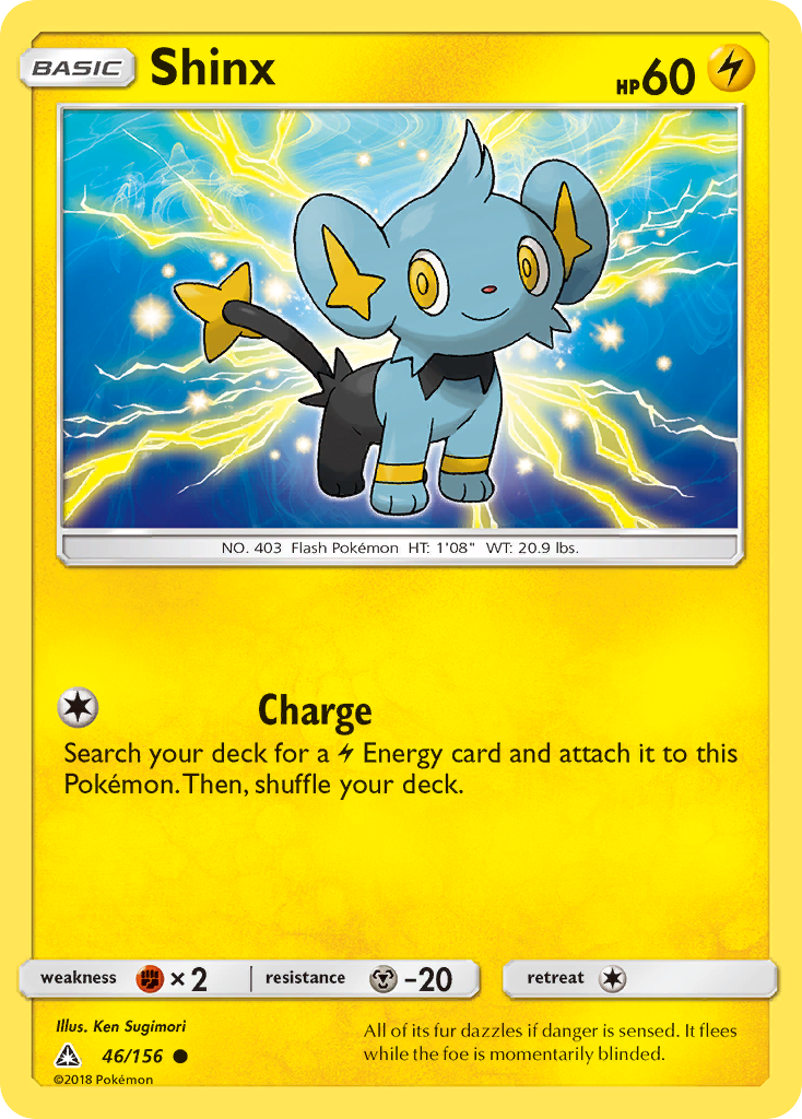 Shinx (46/156) [Sun & Moon: Ultra Prism] | RetroPlay Games