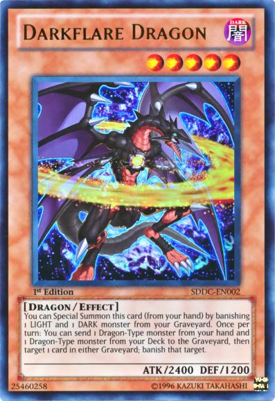 Darkflare Dragon [SDDC-EN002] Ultra Rare | RetroPlay Games