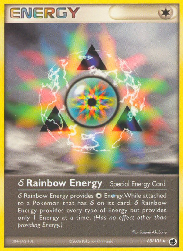 Rainbow Energy (88/101) (Delta Species) [EX: Dragon Frontiers] | RetroPlay Games