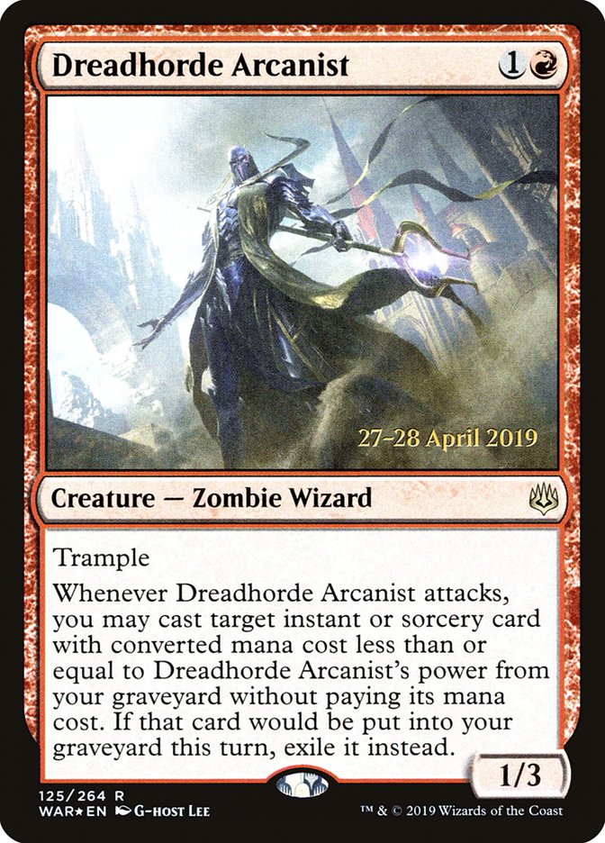 Dreadhorde Arcanist  [War of the Spark Prerelease Promos] | RetroPlay Games