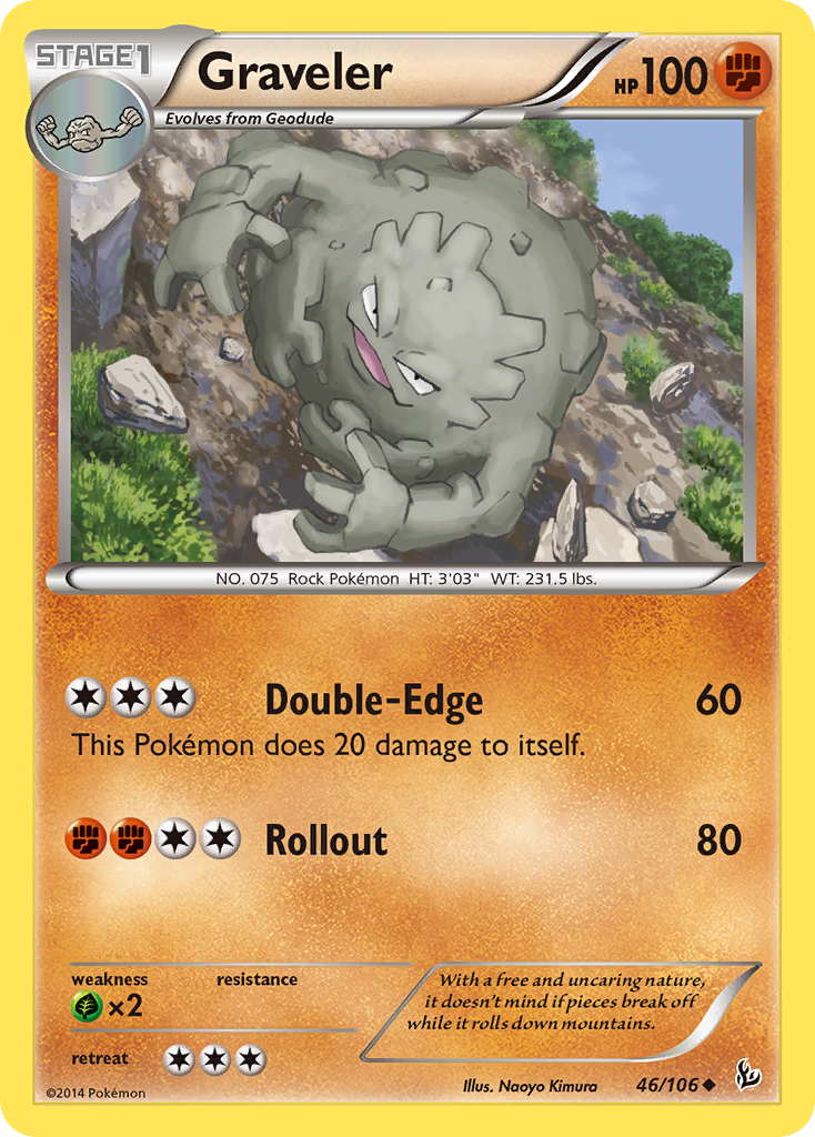 Graveler (46/106) [XY: Flashfire] | RetroPlay Games