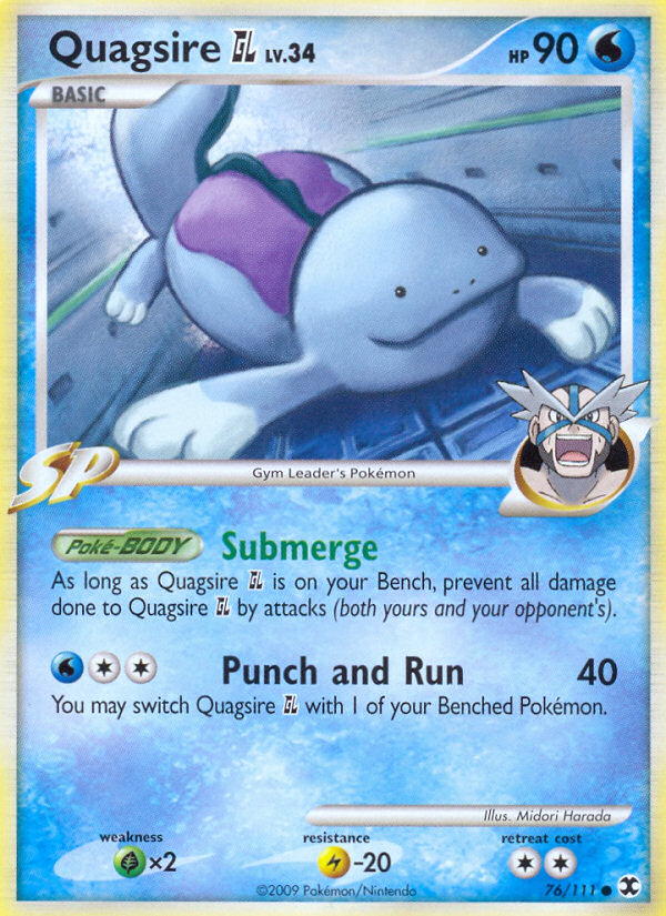 Quagsire GL (76/111) [Platinum: Rising Rivals] | RetroPlay Games